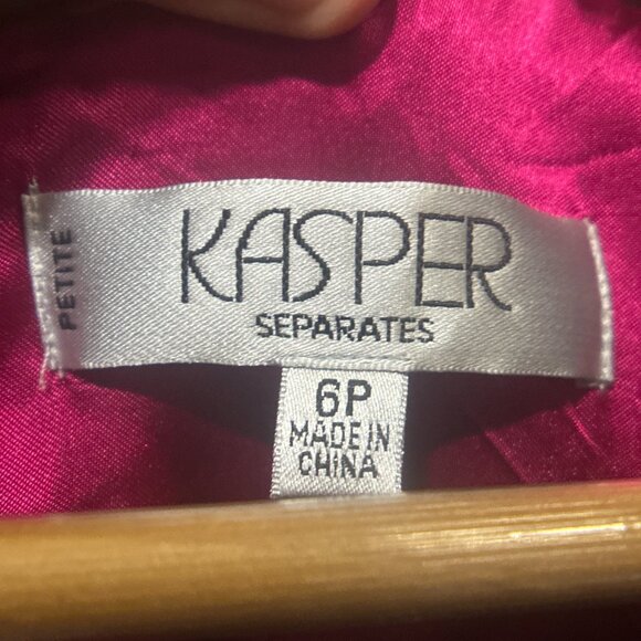 EUC KASPER Separates Midi Dress Women's Size 6 Petite - Picture 5 of 11